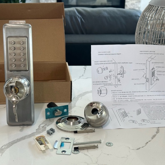 New Entrance door know key passcode - Picture 3 of 6